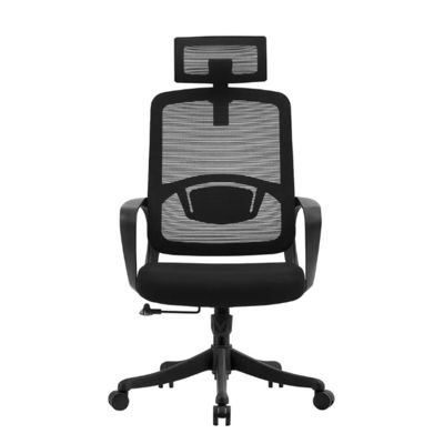A2302B ハイバック エグゼクティブ ブラック メッシュ スウィーブル キャスターホイール オフィスチェア