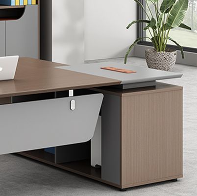 モダンな高級オフィス家具 L型デスク マネージャー ボス テーブル エグゼクティブ オフィス デスク