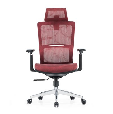 レッド フル メッシュ 家具 腰筋 サポート マッサージ モダン 卸売 腕前 快適 布 エルゴノミック オフィス 椅子