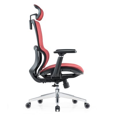 レッド フル メッシュ 家具 腰筋 サポート マッサージ モダン 卸売 腕前 快適 布 エルゴノミック オフィス 椅子