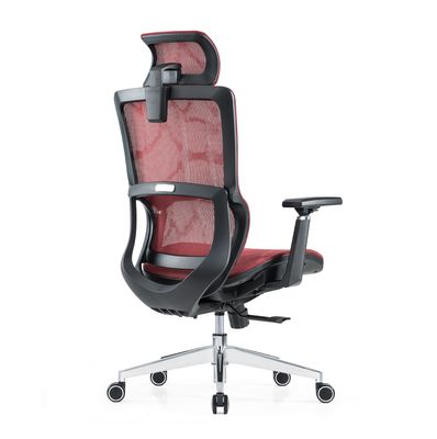 レッド フル メッシュ 家具 腰筋 サポート マッサージ モダン 卸売 腕前 快適 布 エルゴノミック オフィス 椅子