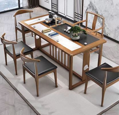 マルモール茶台 事務家具 レセプション 茶台 事務室 レセプション コンビネーション5つの椅子