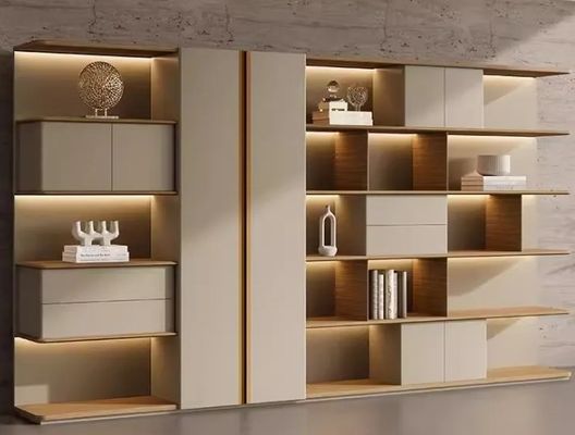 現代家具 木材 高収納用キャビネット オフィス家具 オフィスファイルキャビネット