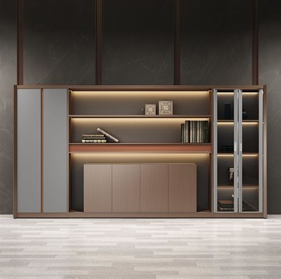 首席執行官 室内装飾 収納 本棚 木製 モダン Mdf 本棚 図書館 ファイルキャビネット