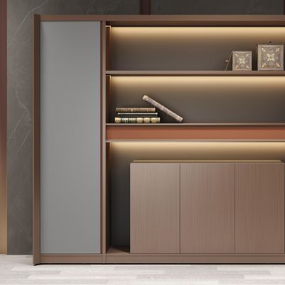首席執行官 室内装飾 収納 本棚 木製 モダン Mdf 本棚 図書館 ファイルキャビネット