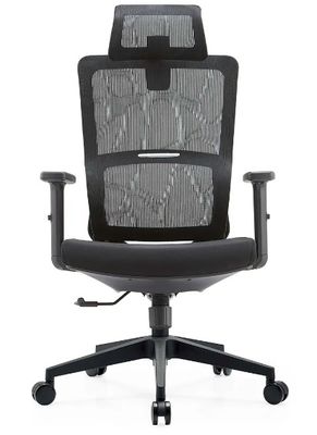 ブラック フルメッシュ メッシュ 家具 腰部 サポート マッサージ モダン 卸売 腕前 快適 布 エルゴノミック オフィス 椅子