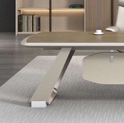 商用家具工場 カスタム ハイエンド モダンデザイン L形 ディレクター マンジャー CEO ボス デスク エグゼクティブ オフィス デスク