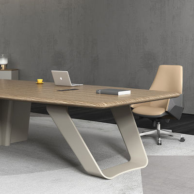 オフィス 家具 部屋 オフィス会議テーブル Mdf モダン オフィス オーム 木材 フェニチャー会議テーブル 会議テーブル