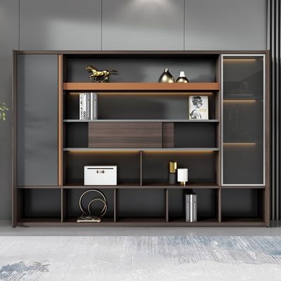 モダンなデザインの家具 引き出し付きのファイルキャビネット 木製のファイルキャビネット 収納キャビネット オフィス機器