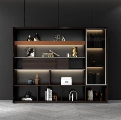 モダンなデザインの家具 引き出し付きのファイルキャビネット 木製のファイルキャビネット 収納キャビネット オフィス機器