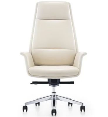 現代的な快適な高裏オフィスチェア スワイベルマネージャーエグゼクティブ革オフィスチェア家具