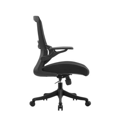 エルゴノミック オフィス 椅子 調節可能なアームレスト 腰 サポート インペラー ローリング メッシュ コンピュータ 管理回転椅子