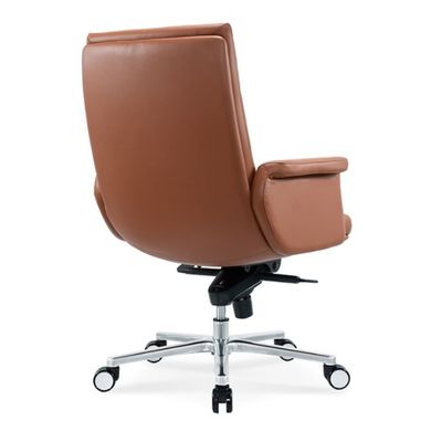 高級 モダン 調節可能な スウィーベル マネージャー エグゼクティブ 高品質 エルゴノミック 本物の真皮 リクライナー オフィス