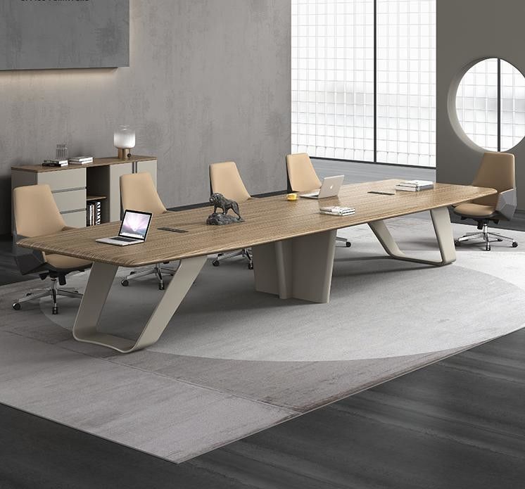 オフィス 家具 部屋 オフィス会議テーブル Mdf モダン オフィス オーム 木材 フェニチャー会議テーブル 会議テーブル