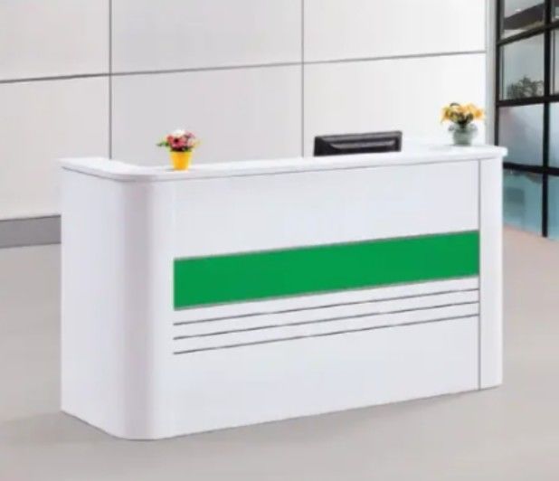 オーダーメイド モダン ミニマリスト レセプション デスク オフィス用 ホテル用 オフィス用 建物 フロント デスク 家具