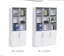 新しいデザイン 卸売 工場 本棚 ドア 本棚 ディスプレイ キャビネット オフィス キャビネット 収納